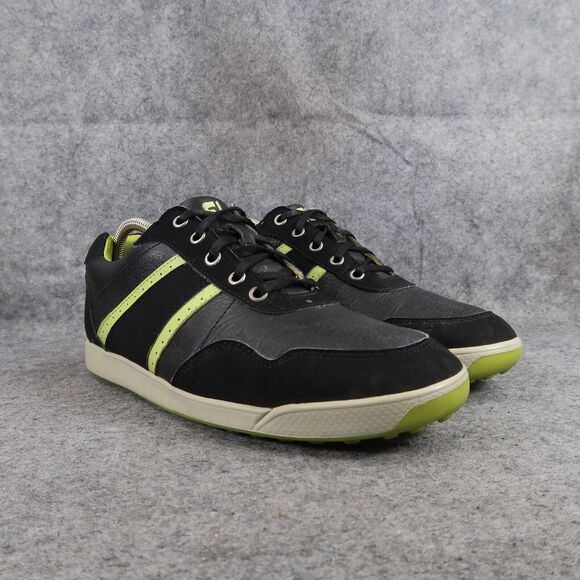 Footjoy Shoes Men 9 Golf Athletic Casual Lifestyle Leather Sneaker Contour Black main image 7